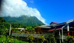 PHOTO OF THE DAY: Clouds over Morne Trois Piton