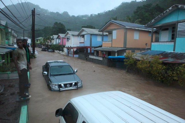 Erika caused devastation across Dominica. Photo by GIS