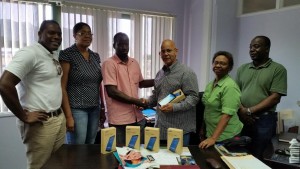 LIME donates tablets to the EOC