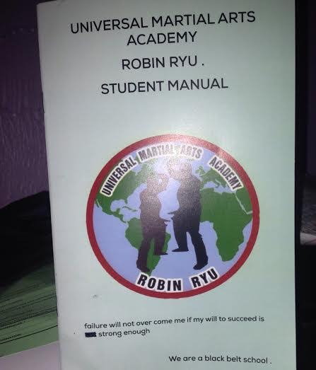 The cover of the manual
