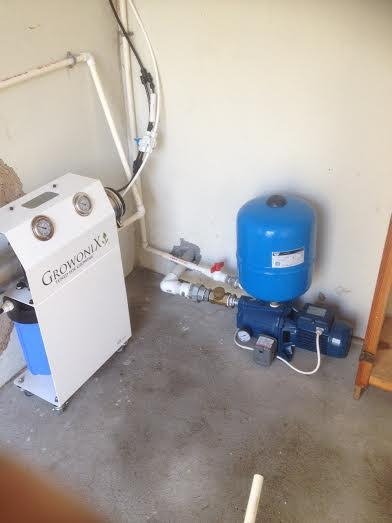 A water filtration system in Salisbury