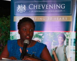 Shena-Ann Ince Chevening scholar from Barbados