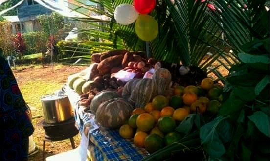 Scene from a previous market day with a difference 