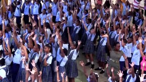 St Lucian students express solidarity with Dominica