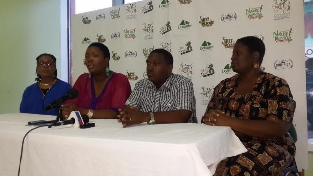 Members of the organizing committee of the festival at Wednesday press conference 