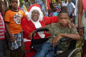 Underprivileged children receive gifts for Christmas