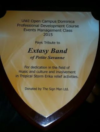 extasy band award1