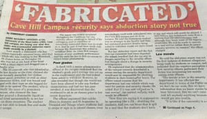 UWI dissociates itself from newspaper report