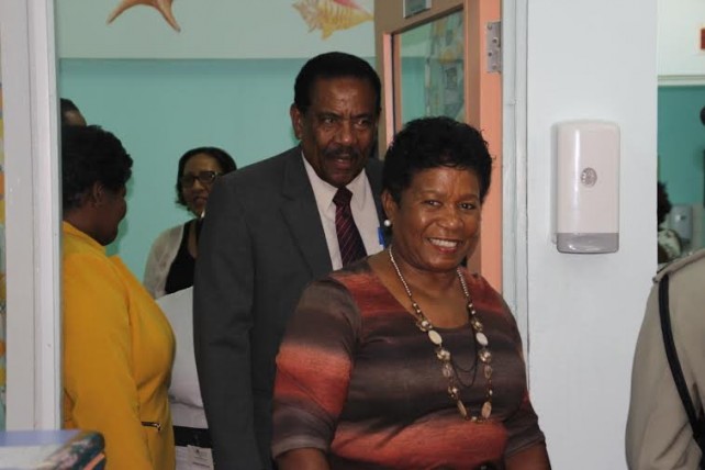 The President and his wife visited the PMH on Wednesday 