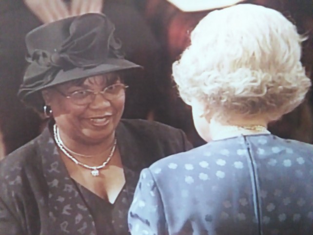 Dr. Anna Shillingford receives MBE from the Queen