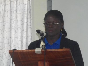 Annie Edwards is President of the Rotary Club of Dominica 