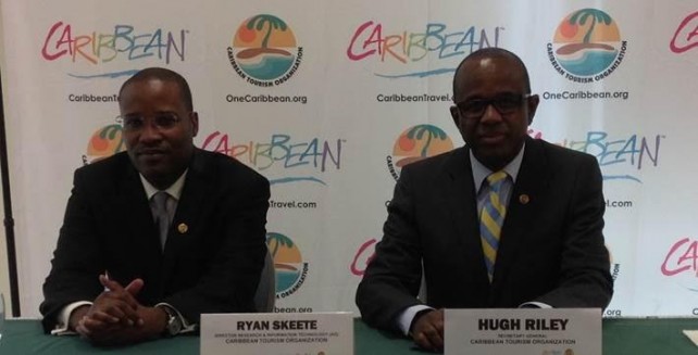 Officials from the Caribbean Tourism Association 