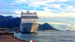 Drop in cruise ship visitors to Dominica in 2015