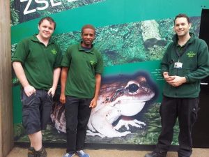 Former volunteer raises funds in London for Mountain Chicken Project