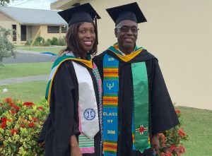 Dominican father and daughter create history by graduating together in Virgin Islands