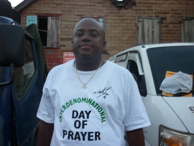 Pastor Rodney said prayers were made for various areas of need