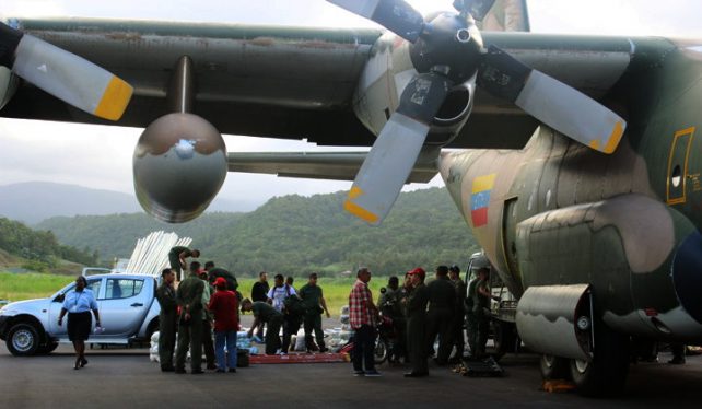Venezuelan soldiers arrive in Dominica in 2013 to construct a Coffee Plant in One Mile, Portsmouth 