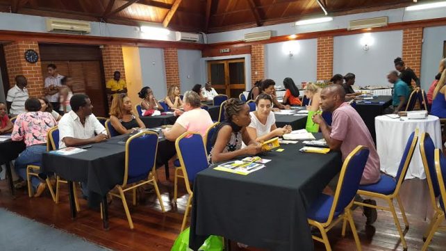 Promotion of Dominica with French travel agents 
