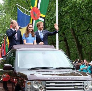 PHOTO OF THE DAY: Dominica’s flag at Queen’s birthday parade