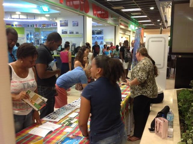 A similar trade show was held in Martinique last year 