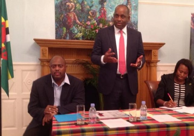 The meeting was held at the Dominica High Commission in London last week 