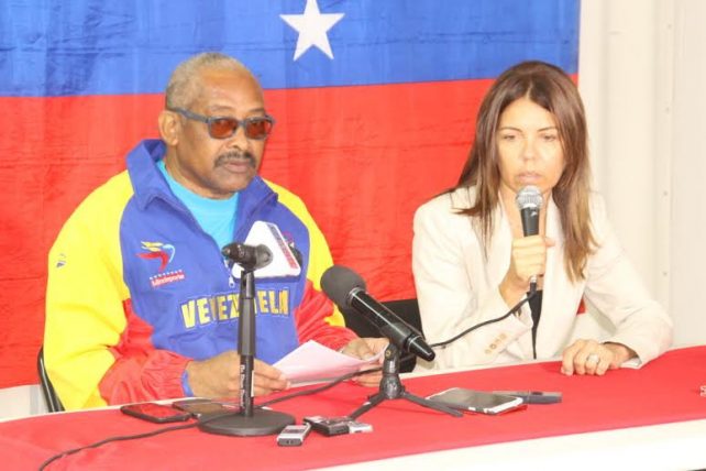 The Venezuelan Ambassador held a press conference on Tuesday 
