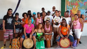 Guadeloupe Cultural Association Mas Ka KLE Visits Dominica