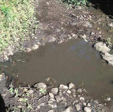 Allegations are that the river and surrounding areas are being polluted 