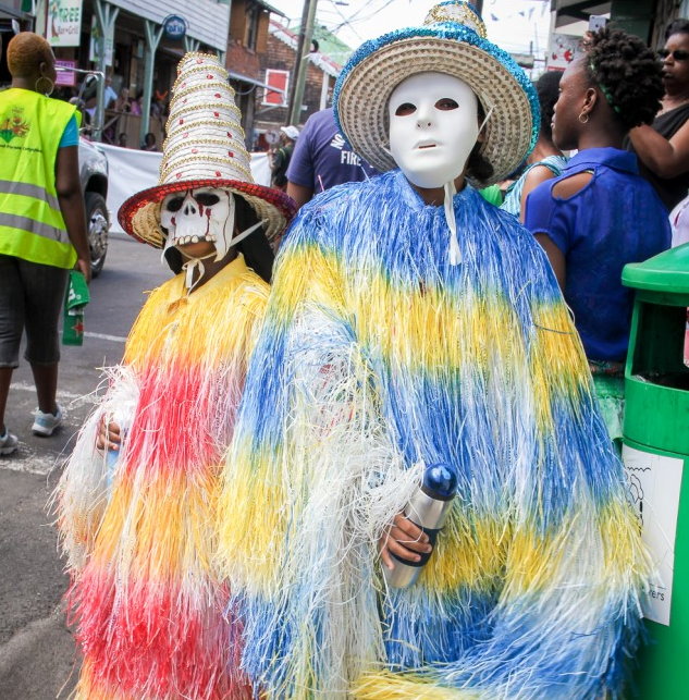 Sennsé costumes in Dominica 