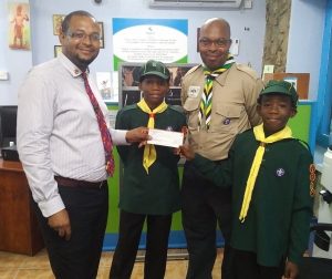 Sagicor provides assistance to local scouts