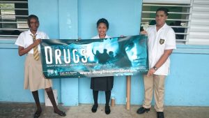Five secondary schools receive drug education booklets