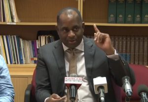 Skerrit bashes Linton on motion of no confidence