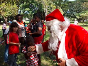 Orion Academy hosts annual Christmas party
