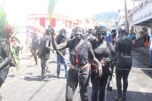 IN PICTURES: Carnival Monday morning -Traditional Masquerade