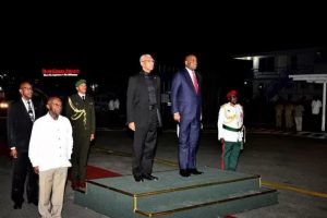 PM Skerrit in Guyana for CARICOM Heads meeting