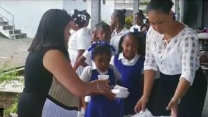 CBI developer funds school meals programme in Dominica