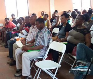 Soufriere Constituency small business owners get training