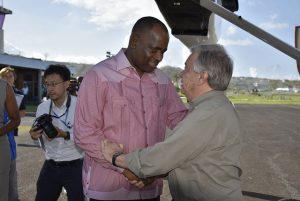 UN Secretary General Visits Dominica