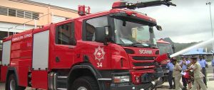 Marigot Fire Station receives $1.4-million truck