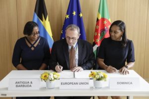 Dominica signs agreement with EU for post-hurricane recovery