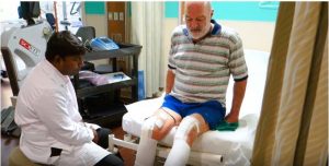 Award-winning American videographer receives new knees in the Cayman Islands