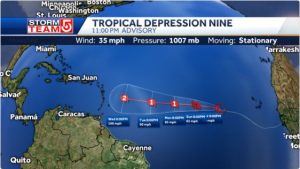 WEATHER UPDATE: Tropical depression expected to become storm; residents asked to closely monitor