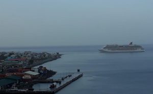 Carnival Breeze makes inaugural call to Dominica