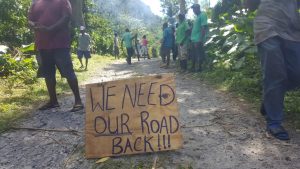 UPDATE: Road protest in Petit Coulibri