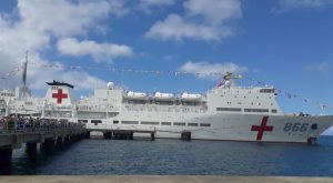 Chinese Navy hospital ship a ‘God-sent’ says PM Skerrit