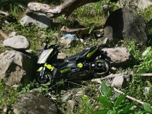 Motorcycle accident claims life of French national