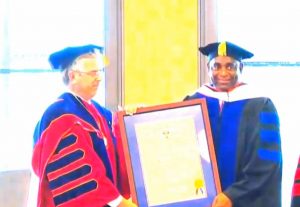 PM Skerrit receives honorary degree from Duquesne University