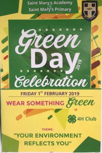 ANNOUNCEMENT: Green Day Celebration SMP/SMA 2019