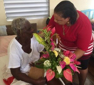 Infirmary residents get early Mother’s Day treat