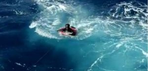 Saint Lucia man rescued at sea (with video)